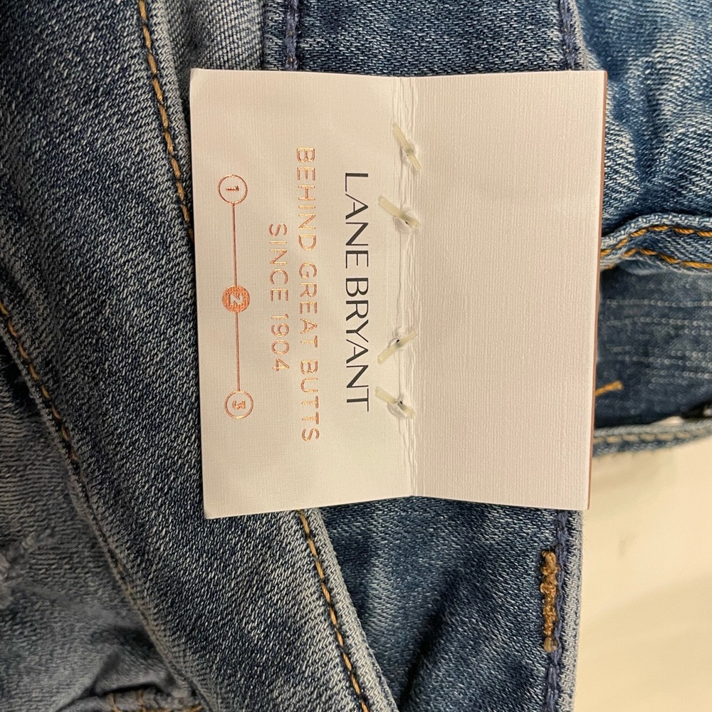 Lane Bryant Mid-Rise Super Stretch Jeans